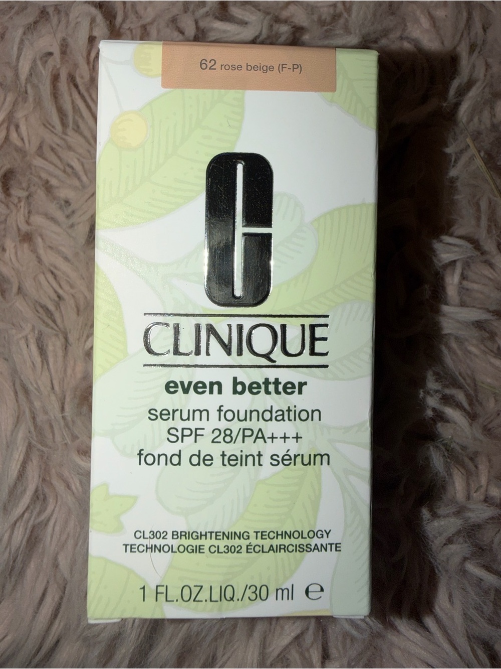 Clinique Even Better Serum Foundation - Rose Beige (62)